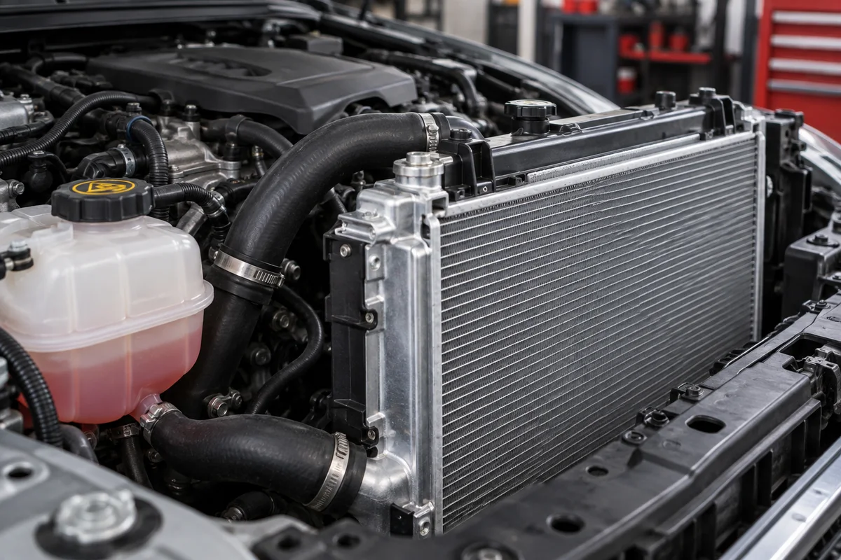 Radiator and cooling-system hoses